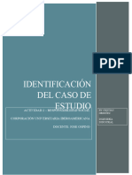 Actividad 2 - Identificación Del Caso de Estudio