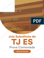 Prova Comentada TJ ES Juiz