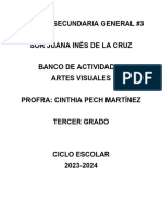 Banco de Actividades de Artes 3