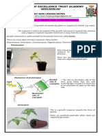 11.8. Tropic and Taxic Responses - Centre of Excellence Trust Academy