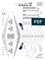 400scale A340-200 Lufthansa