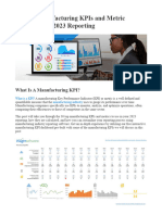 30 Best Manufacturing KPIs and Metric Examples For 2023 Reporting