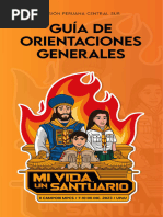 Manual de Orientaciones Generales - II Camporí de Conquistadores MPCS 2023 - Mi Vida, Un Santuario