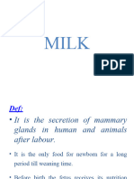 Dairy Production