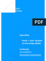 Diversidad e Inclusión Organizacional Como Cultura, Estrategia y Legitimidad