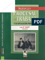 Nueva Ley Procesal Del Trabajo - Aplicación Práctica