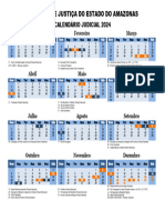 Calendario Judicial 2024 2