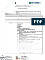 Especificaciones Guardapolvo Fondepes 2022 (R) (R) (R) (R) (R) (R) (R) (R) (R) (R) (R) (R) (R) (R) (R) (R)