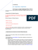 Tarea 2. Poder Judicial. Tribunal Supremo, Audiencia Nacional y TSJ.