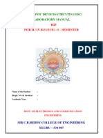 2-1 EDC Lab Manual Jntuk R20 - 201021