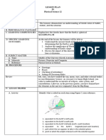 Lesson Plan in Physical Science Spherical Earth