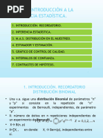 Tema 0. Introduccion A La Inferencia Estadistica