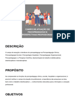 TEMA 4 - Campo de Atuação de Psicopedagogo e Perspectivas Profissionais