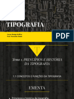 Semana 1 - Tipografia