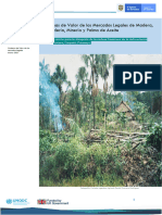 4.A. Cadenas de Valor Mercados Legales de Madera, Ganadería, Minería y Palma de Aceite