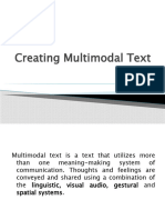 Creating Multimodal Text