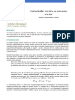 Practica 3 - Conductividad Electrica en Soluciones Acuosas