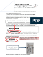 Instructivo Identificación de Muestras HPV