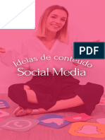 Ideias de Conteudo Social Media