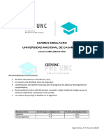 Claves Del Segundo Examen Simulacro