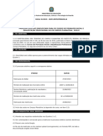 Processo Seletivo Simplificado para Os Cursos de Formação Inicial e Qualificação Profissional Do Ifb Campus Planaltina - 2023-2