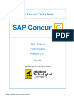 Concur Training Guide