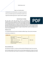 Manufacturing Accounts Departmental 1