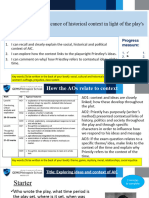 Yr 11 - AIC Revision - Lesson 5 - Context