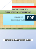 1 de Introduction To Differential Equations