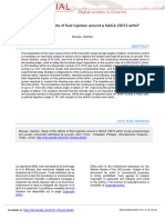 Study of The Effects of Fluid Injection Around A NACA 23012 Airfoil