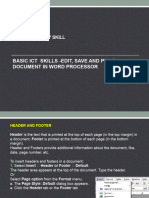 Basic ICT Skills. 3