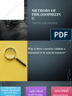 Methods of Philosophizing - The Nature of Truth