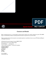 MG5 EV Quick Guide