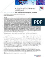 Performance of Carbonate Calcium Nanoparticles As Filtration Loss Control Agent of Water Based Drilling Fluid