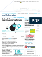 Conheça 36 - Fórmulas Mágicas - para Emagrecer e Por Que Não Funcionam - 14 - 08 - 2017 - Equilíbrio e Saúde - Folha de S