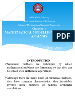 Chapter 1 Mathematical Modelling and Error Analysis