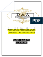 D&a Productos Capilares - Catalogo Digital Sucre