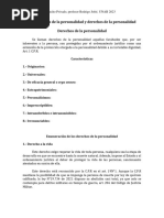 Derechos de La Personalidad