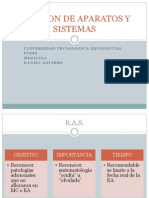 Revision de Aparatos y Sistemas