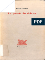 Michel Foucault - La Pensée Du Dehors-Fata Morgana (1986)