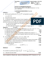 Maths - Sequence 1 - PD Et TI