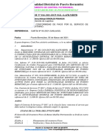 Informe N°016-2021 - Conformidad de Servicio