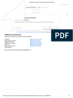 Ejercicio de Tablas de Frecuencias para 2do Secundaria