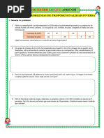 3.miercoles A - Ficha - Resolvemos Problemas de Proporcionalidad Inversa.