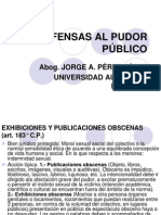 Ofensas Al Pudor Público