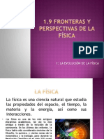 1.9 Fronteras y Perspectivas de La Fisica