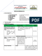 Sesion de Aprendizaje 03-CT 3