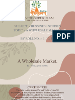 A Wholesale Market 1