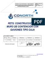 Pets Construcción de Muro de Contención Con Gaviones