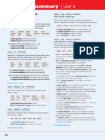 Grammar Summary Unit 8